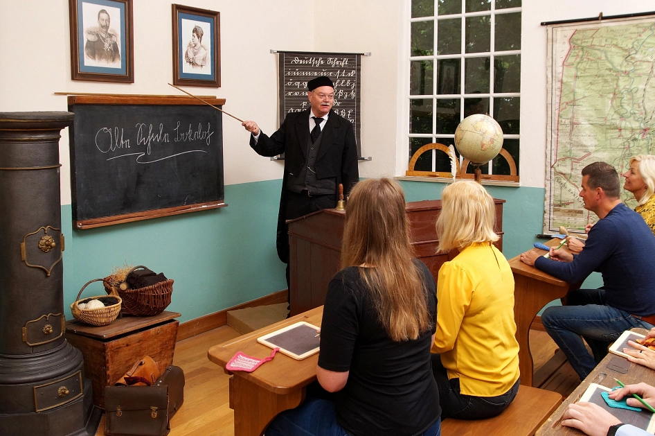 Szene aus der Historischen Schulstunde