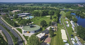 Campingplatz von oben