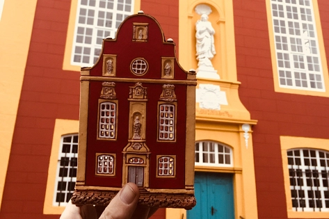 Das Ton-Modell der Gymnasialkirche Meppen © Tourist Information Meppen (TIM) e. V.