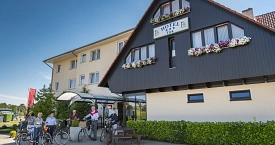 Das Hotel Tiek von außen