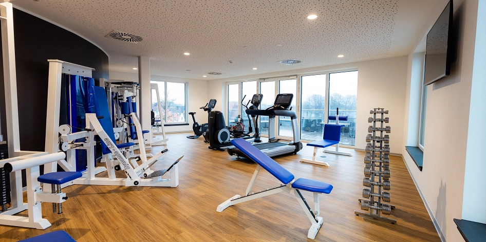 Hotel Via Plaza-Fitnessraum