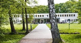 Blick auf die Meppener Jugendherberge