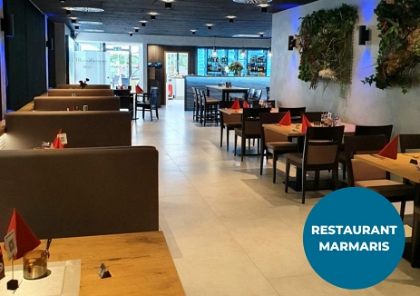 Restaurant Marmaris in Meppen von innen.
