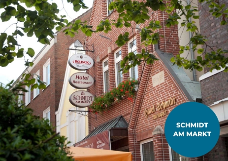 Restaurant Schmidt am Markt in Meppen.