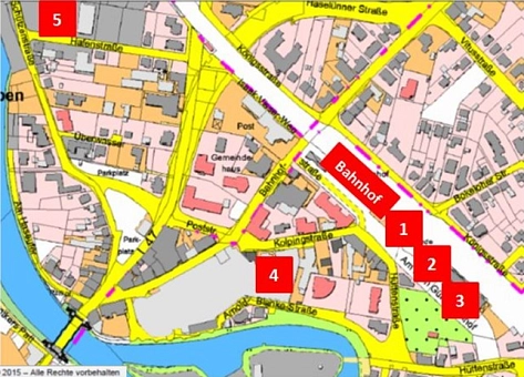 Parken für Bahnkunden&nbsp;&copy;&nbsp;Stadtwerke Meppen