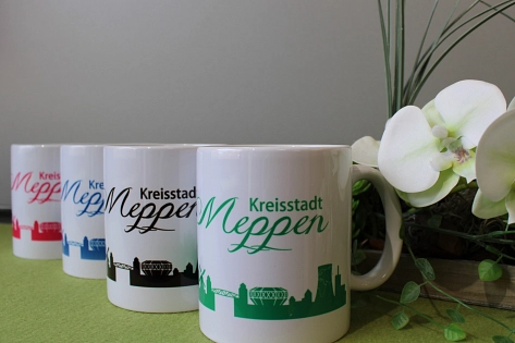 Tasse Skyline.png&nbsp;&copy;&nbsp;Tourist Information Meppen (TIM) e. V.